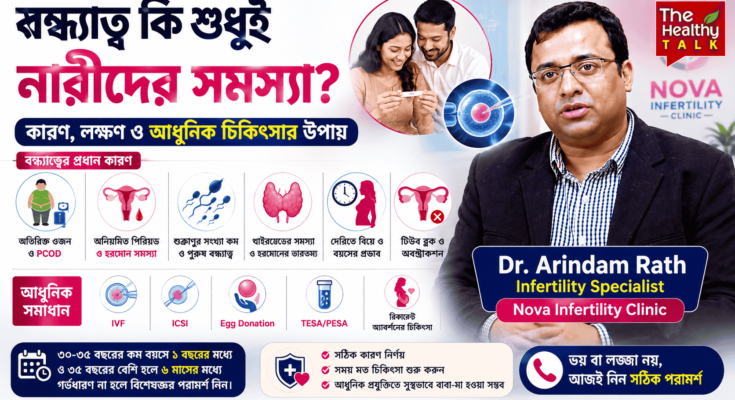 বন্ধ্যাত্বের কারণ, লক্ষণ ও IVF-সহ আধুনিক চিকিৎসা