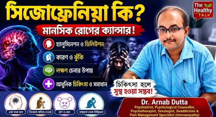 ডাঃ অর্ণব দত্তের আলোচনায় সিজোফ্রেনিয়ার লক্ষণ, কারণ ও চিকিৎসা