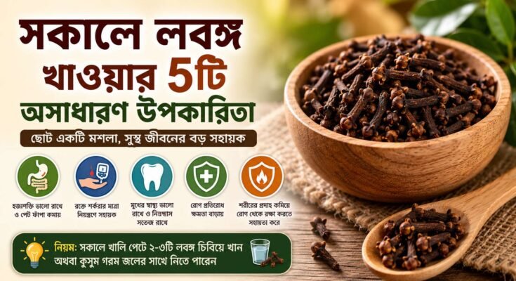সকালে লবঙ্গ খাওয়ার ৫টি উপকারিতা