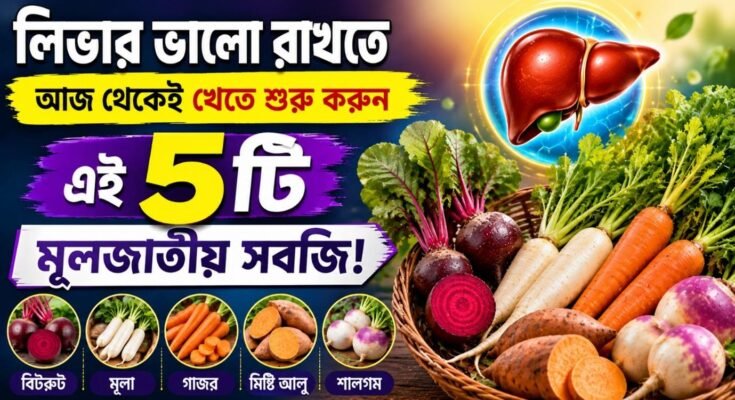 লিভার সুস্থ রাখতে বিটরুট, মূলা, গাজর, মিষ্টি আলু ও শালগম