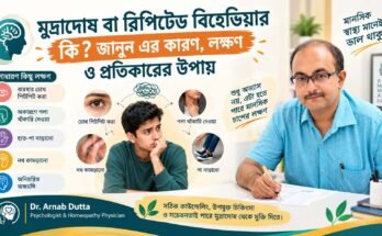 মুদ্রাদোষ বা রিপিটেড বিহেভিয়ার লক্ষণ ও প্রতিকার সচেতনতা