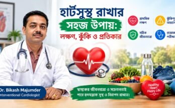 সুস্থ হৃদযন্ত্রের যত্ন, নিয়মিত হাঁটার অভ্যাস ও পুষ্টিকর খাদ্যাভ্যাস