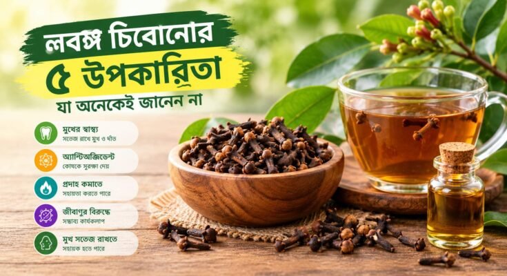 লবঙ্গ চিবোনোর ৫ সম্ভাব্য উপকারিতা এবং ইউজেনলের স্বাস্থ্যগুণ