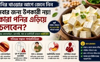 উচ্চ কোলেস্টেরল, দুধে অ্যালার্জি, গ্যাস ও অ্যাসিডিটির সমস্যায় কারা পনির এড়িয়ে চলবেন
