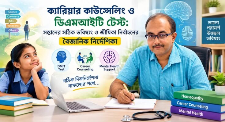 শিশুদের ক্যারিয়ার কাউন্সেলিং এবং ডিএমআইটি টেস্টের মাধ্যমে ভবিষ্যৎ নির্বাচন